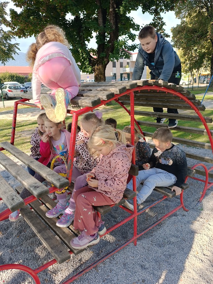 Obisk prijateljev iz OŠ Ljubo Šercer