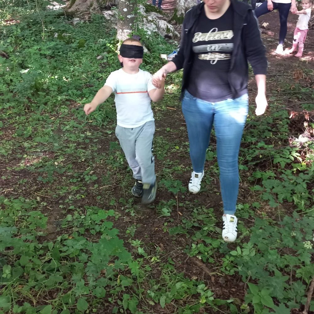 Gozdna delavnica s starši