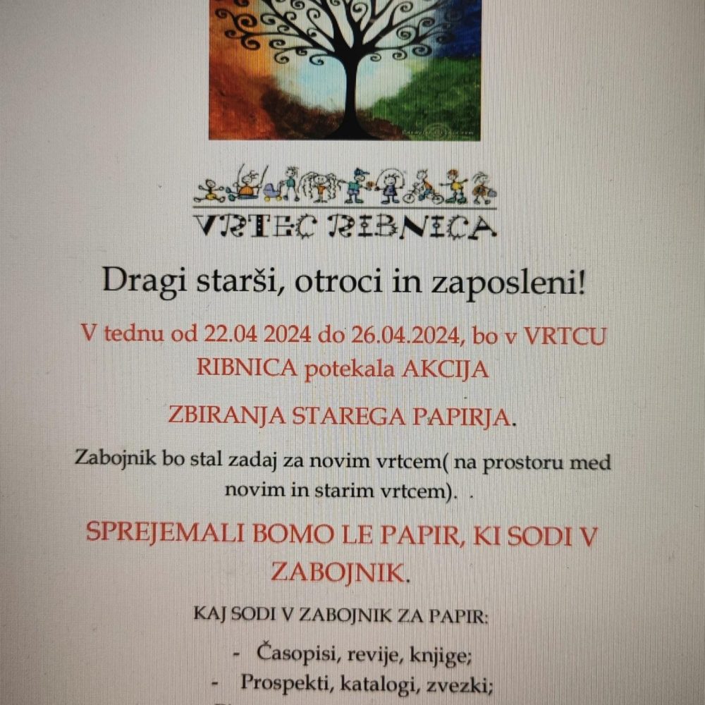 Zbiranje starega papirja