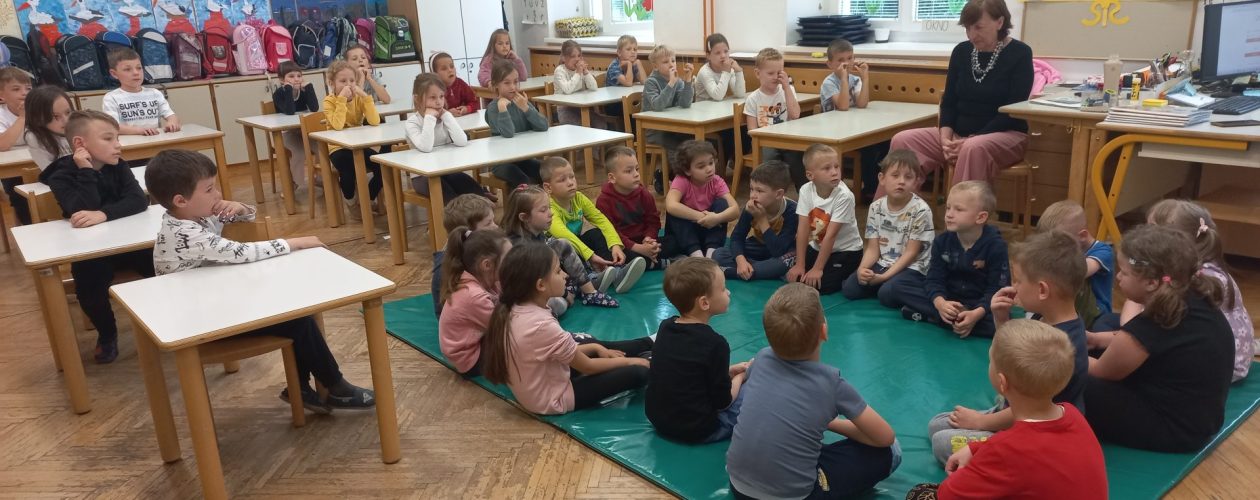 Medvedki na obisku v šoli