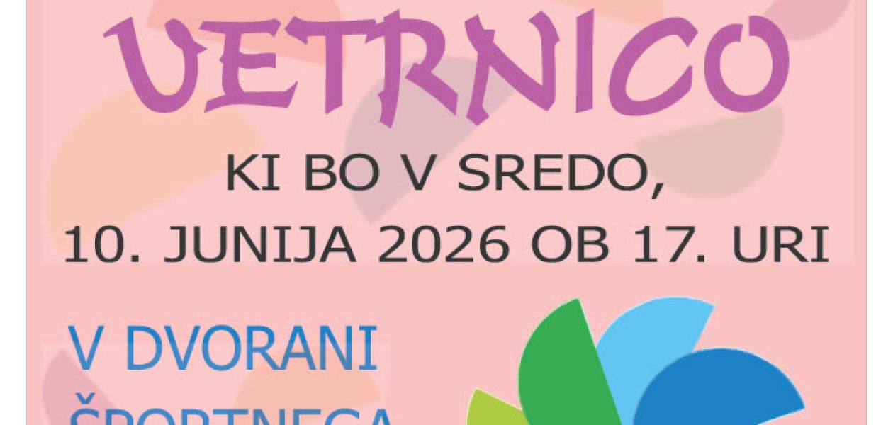 Tradicionalna zaključna prireditev Zavrtimo vetrnico