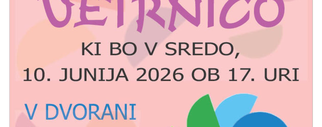 Tradicionalna zaključna prireditev Zavrtimo vetrnico